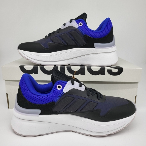 New adidas Znchill Lightmotion+ 'Black Blue White' Women's Running Shoes Size 7 - Picture 7 of 9